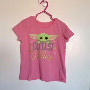 Old Navy Baby Yoda Toddler T-Shirt - Size 5T